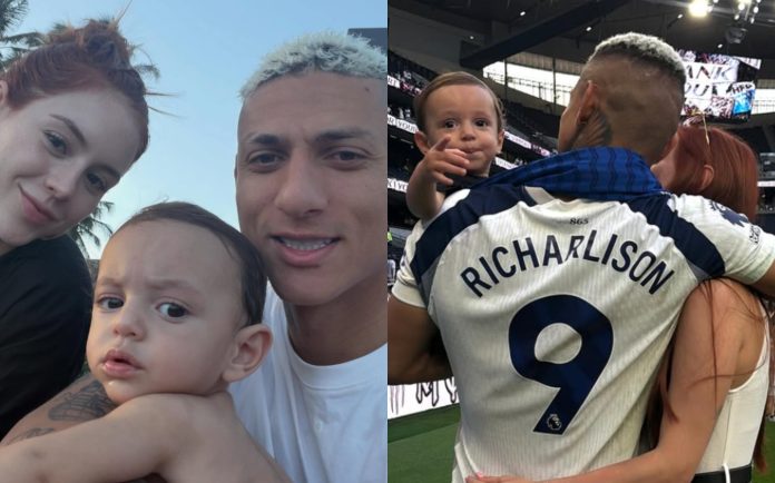 Richarlison rebate críticas ao nome do filho e dispara: ‘Ele não vai precisar trabalhar’
